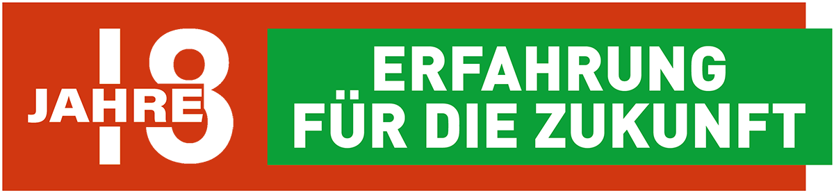 18 Jahre Erfahrung